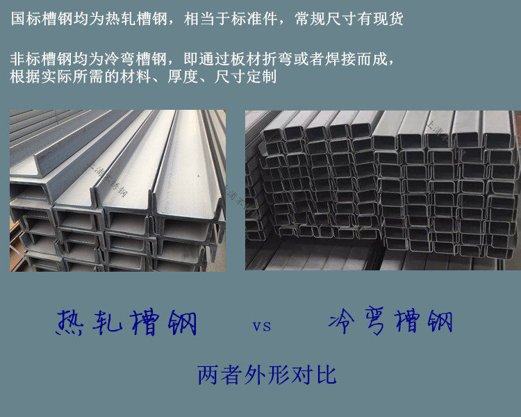 钢板u型钢 槽钢 不锈钢工字钢 钢结构槽钢 冷弯槽钢 定做_双氙车灯