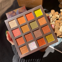 Net red shake sound beginner eye shadow plate ins Super fire flash powder pearlescent waterproof niche brand sequins cheap students