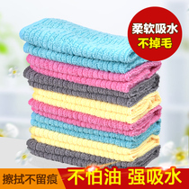 Moisturizing rag kitchen with thick dishwashing cloth clean cloth wash table furniture towel towel