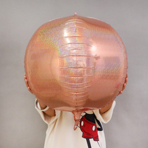 New 32 inch 4D laser aluminum foil balloon wedding wedding birthday party mall event venue decoration balloon