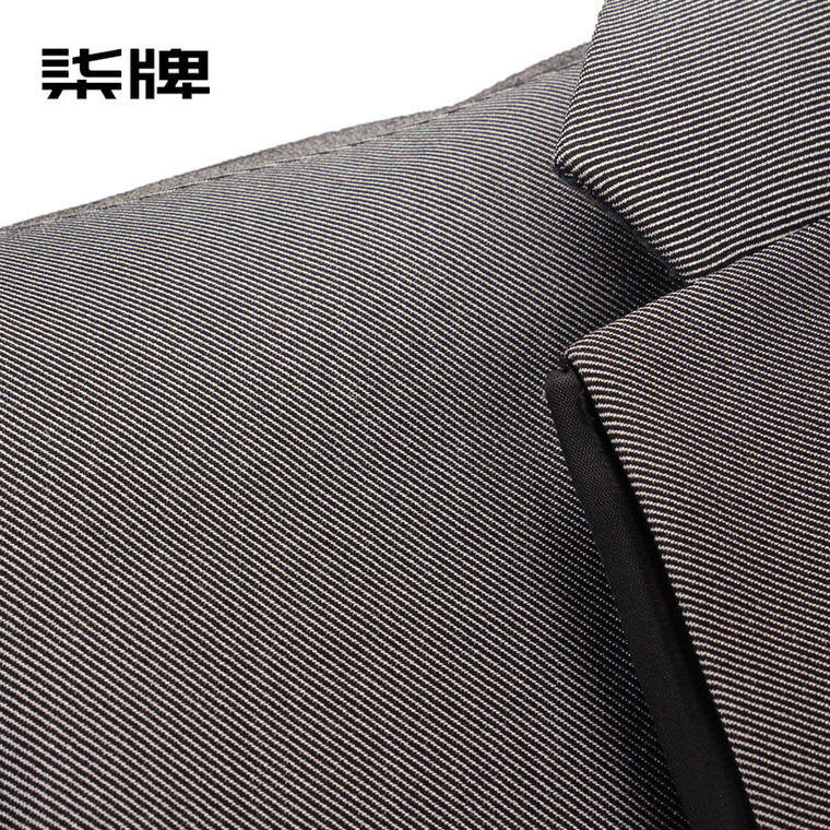 seven7/柒牌2015秋季新品商务时尚西装 男仿毛西服套装703C1294