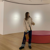 MSBEAST Jil wind series imported Merino fur coat womens short lamb fur autumn and winter