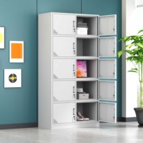 10-door locker iron staff student dormitory cabinet ten door locker change wardrobe multi-door storage storage shoe cabinet
