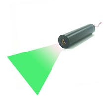 532nm10mw 60 degree one-line laser module DPS green laser module