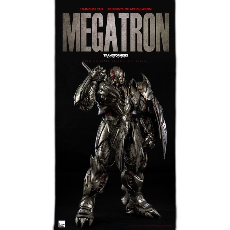 3A Threezero DLX Megatron 19-inch movie The Last Knight Transformers Large Scale KG
