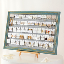 Jewelry props jewelry tray display frame earrings display hanging rack receiver shelf aluminum clause