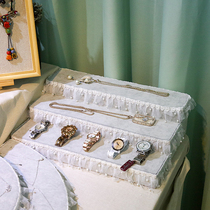 Accessories display rack earrings necklace to include jewelry props watch plate pavement staircase