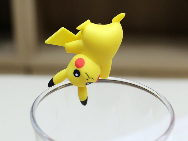 现货kitan奇谭正版扭蛋 club 宠物小精灵 茶友 皮卡丘 杯挂公仔_7折