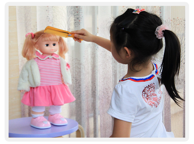 笛娜思跳舞娃娃女孩玩具智能早教