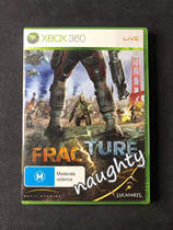 xbox360 genuine game disc broken crack FRAC TURE crack European version English