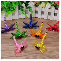 Dragonfly Pendant Material Bag DIY Handmade Strings Beads Loose Beads Wearing Beads Ornaments Small Accessories Hanging Pendant Car Hangings