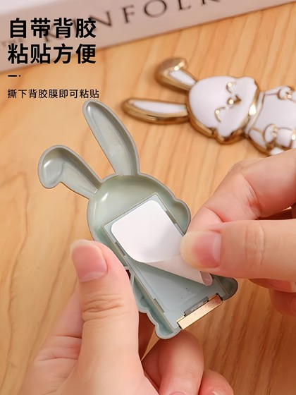 휴대폰 버클 브래킷 크리에이티브 만화 귀여운 작은 토끼지지 브래킷 보이지 않는 접이식 폴딩 푸시 앤 풀 데스크탑 체이스 드라마 게으른 신 휴대폰 버클 브래킷 크리에이티브 만화 귀여운 작은 토끼지지 브래킷 보이지 않는 접이식 폴딩 푸시 앤 풀 데스크탑 체이스 드라마 게으른 신