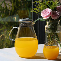 Large glass kettle for household water large capacity cold water cup resistant to tempered heat large creative 2000ml