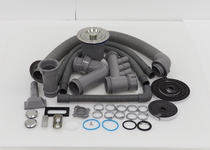 Midea dishwasher F3 WQP6-8303-CN 8301 8302 Sink water drain water pipe original accessories