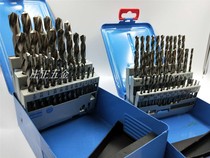 Imported high-speed steel straight shank twist drill set metric imperial 1-5 9mm 6-10mm 1 16-1 2mm