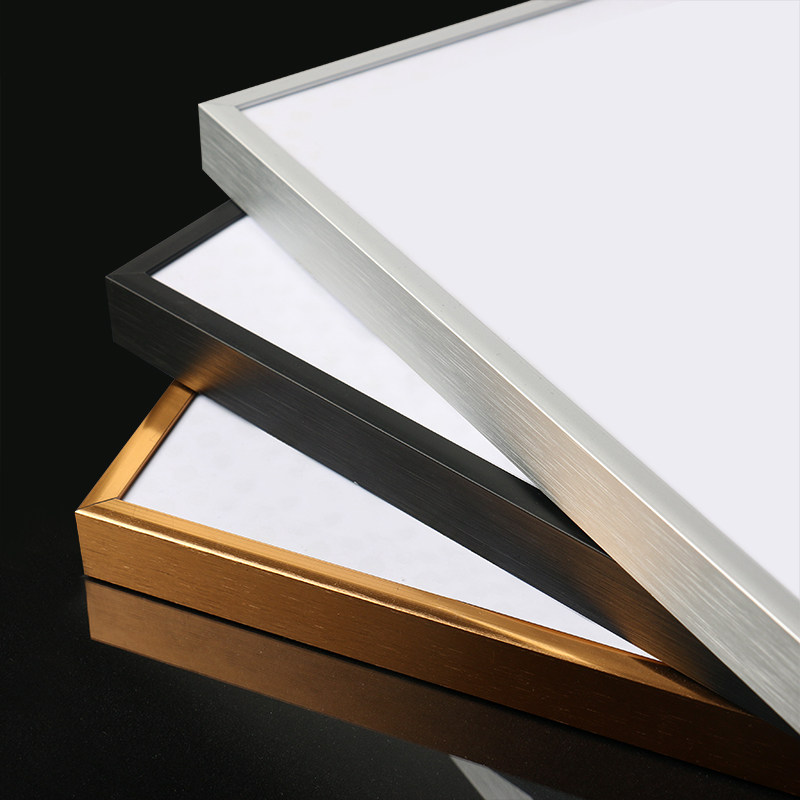 简约铝合金相框写真海报框广告框挂墙画框定做大尺寸定制拼图框