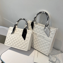 French DUDK silk scarves with large capacity magogue bags women 2021 new small crowdcommuting advanced senses Totbag