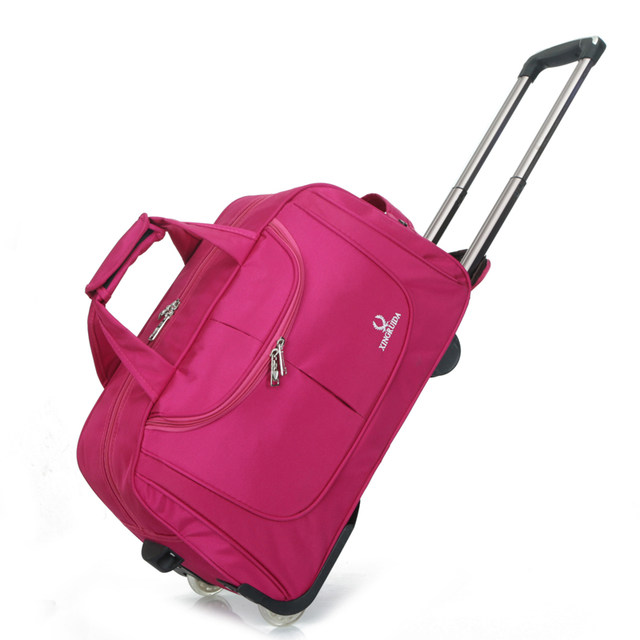 Trolley bag travel men and women portable travel bag high-capacity luggage bag boarding case bag foldable short-distance travel bag Trolley bag travel men and women portable travel bag high-capacity luggage bag boarding case bag foldable short-distance travel bag
