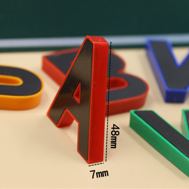 特价包邮富尼磁粒 两板大小写字母磁铁 磁片 早教学磁扣 冰箱贴