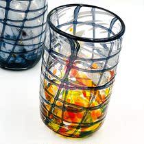 (Hokkaido Otaru Crafts)E Japanese design sense glass (5)
