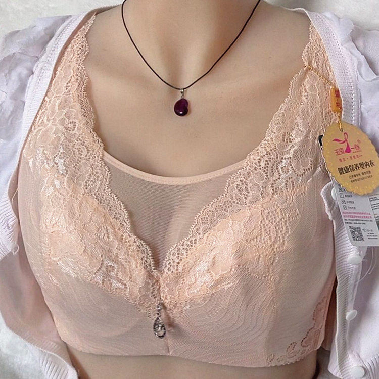 大胸显胸小文胸全杯罩薄款胖mm大码d杯无海绵防走光 加大码 200斤