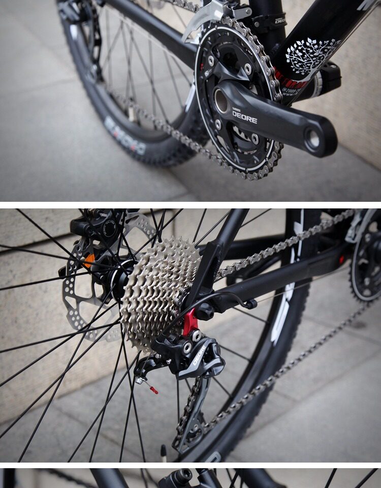 【沉默战士】nono mvk 车架 组装定制山地车自行车【优于slr4】_7折