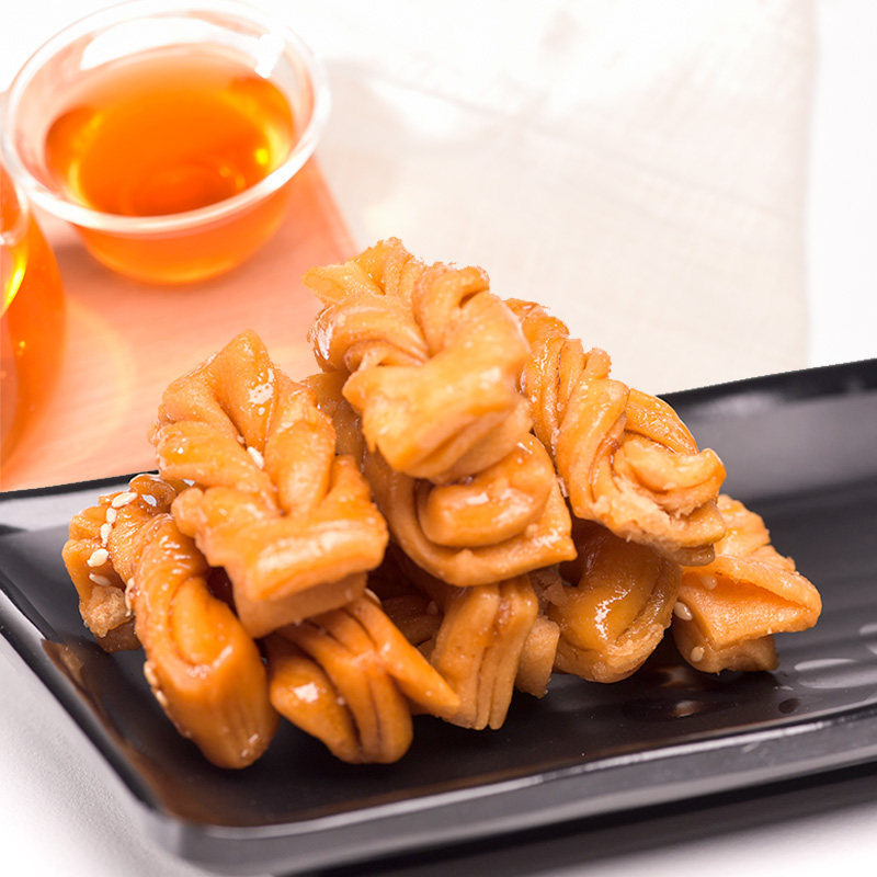 蜜麻花老北京香酥小麻花400g北京特产小吃特色糕点心红螺食品零食