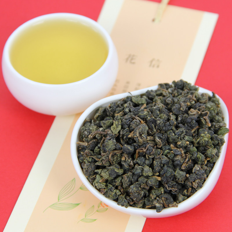 乌龙茶 冻顶乌龙茶茶叶 台湾高山茶 礼盒 阿里山新茶青心中秋送礼