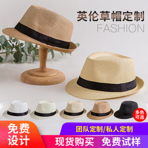 Sun Protection Sun Grass Hat Holiday Travel Seaside Beach Hats men and women Inrent caps Cap Customize Print LOGO