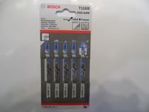Bosch jig saw T118B reciprocating saw blade 5 pieces