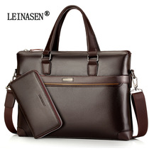 Donbass new mens bag handbag briefcase oblique cross shoulder computer bag mens business bag