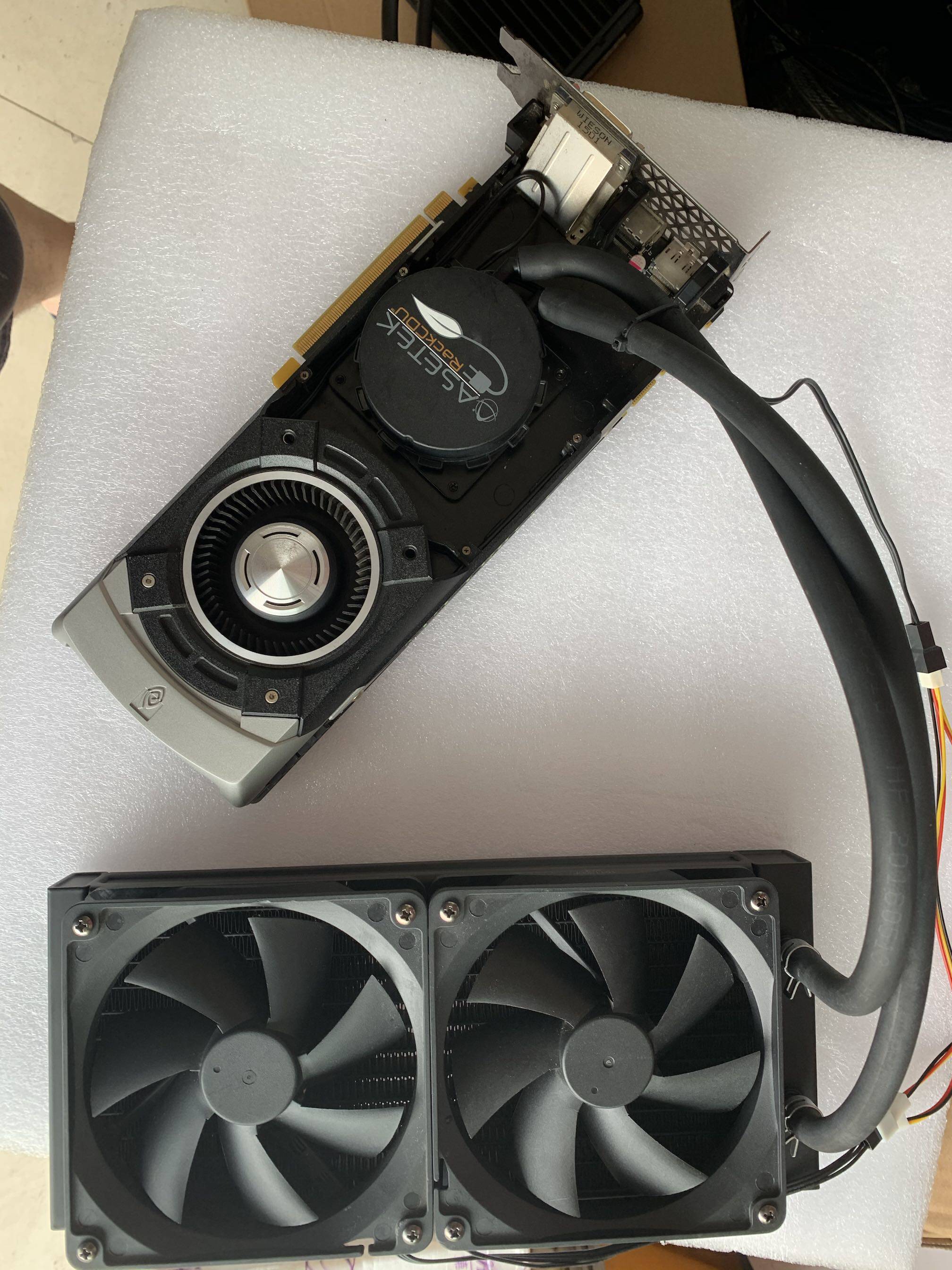 显卡一体水冷 asetek散热器改装 各种型号显卡改造支持amd nvidai