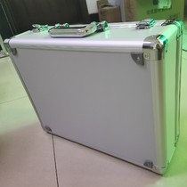 Spot new aluminum alloy suitcase portable suitcase storage box tool box