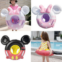New ins baby swimming ring children thick sitting ring infant child underarm ring Minnie swimming ring 0-1-6 years old