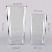 New stylish transparent floral bucket of 2 clothes in a fashion