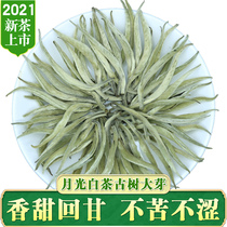 Big Bud Moonlight White White Tea Yunnan Puer Tea White Tea White Mill Silver Needle Big Bud Moonlight White Single Bud 250g