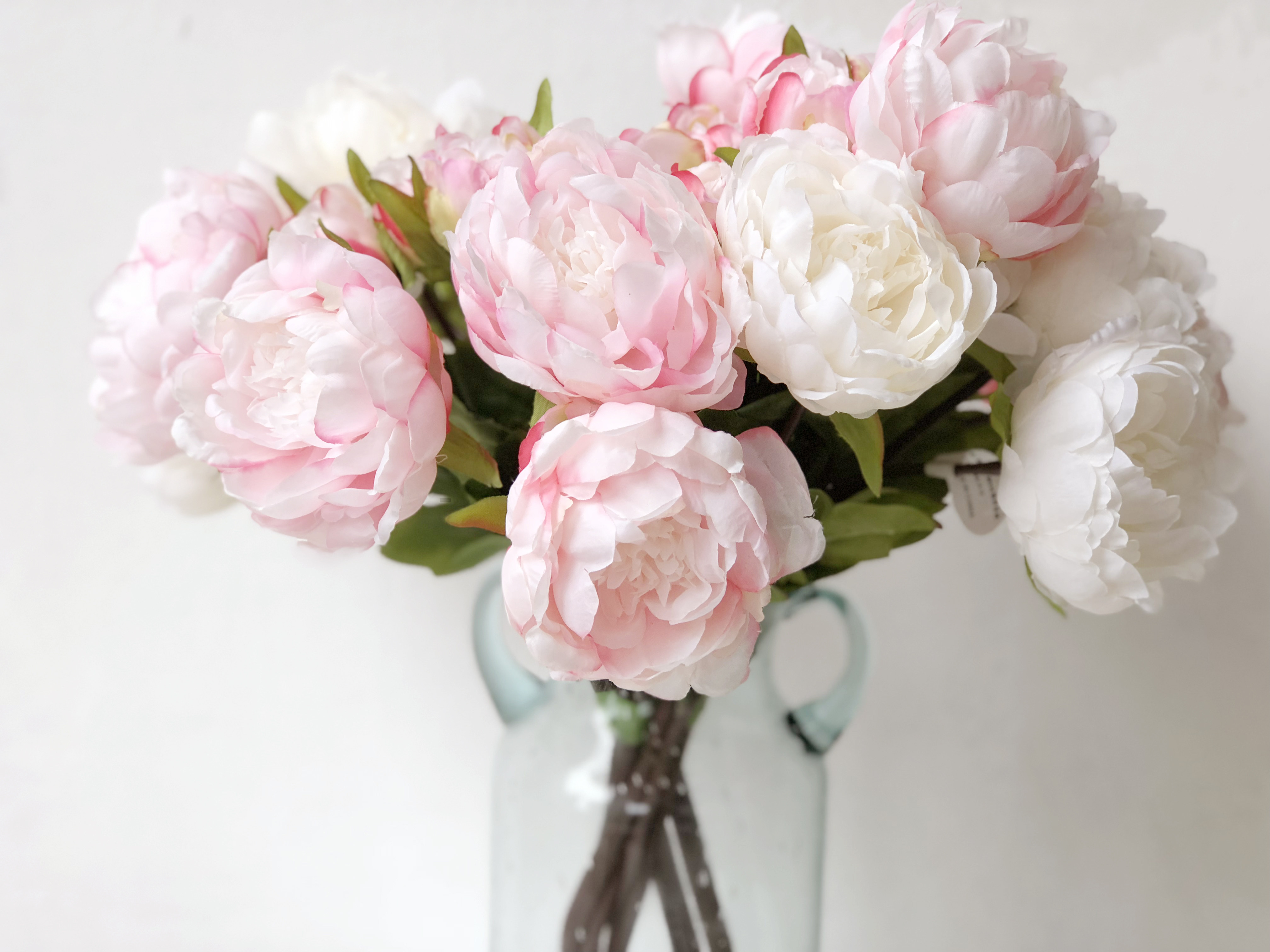 高仿真假花卉法式芍药牡丹家居绢插婚礼装饰热卖客厅室内摆设