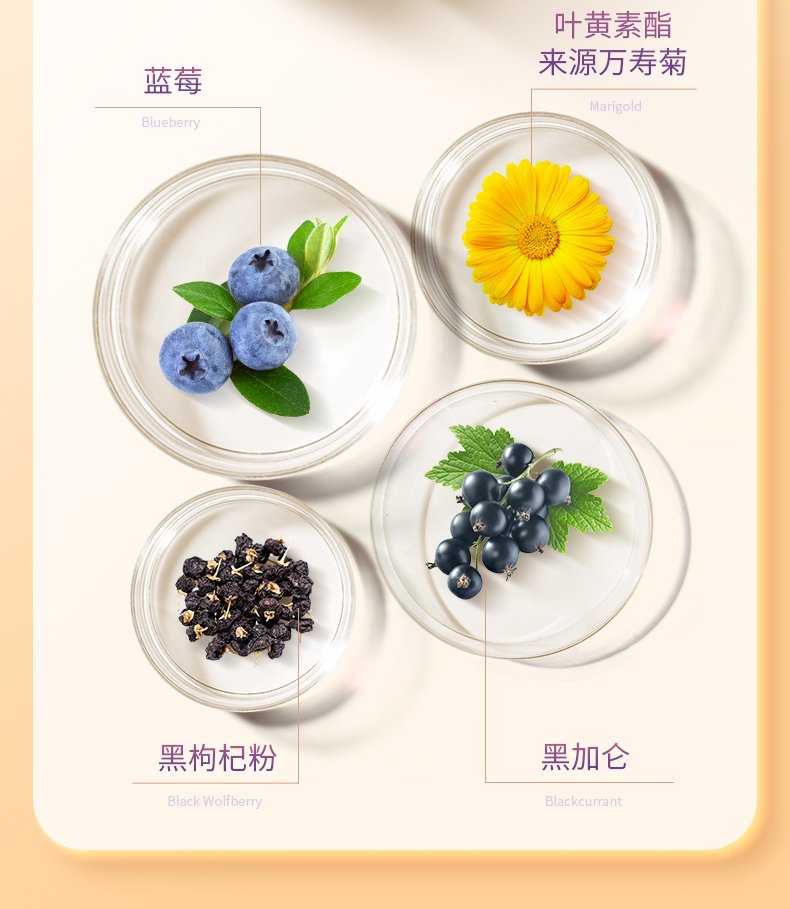 【康恩贝】蓝莓叶黄素60片