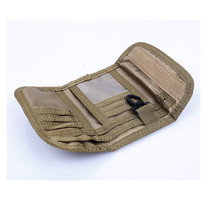 Outdoor casual waist hanging wallet EDC portable containing handbag money clip bus card bag Oxford cloth abrasion resistant document sleeve