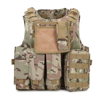US military camouflage MOLLE tactical amphibious wire vest special forces outdoor protective clothing Jedi survival three-level A