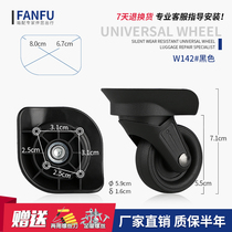 Suitcase Wheels Suitcase Accessories Wheels Pull Bar Case Wheels Bags Accessories Universal Wheels Red Rhombus A-819