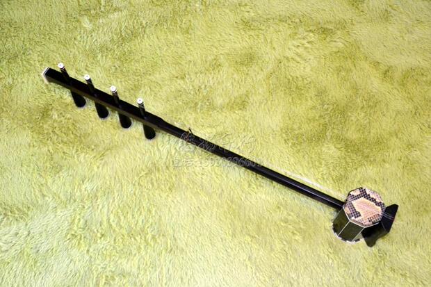 蒙古族乐器专业黑檀演奏中音四胡赠琴包厂家直销特价包邮