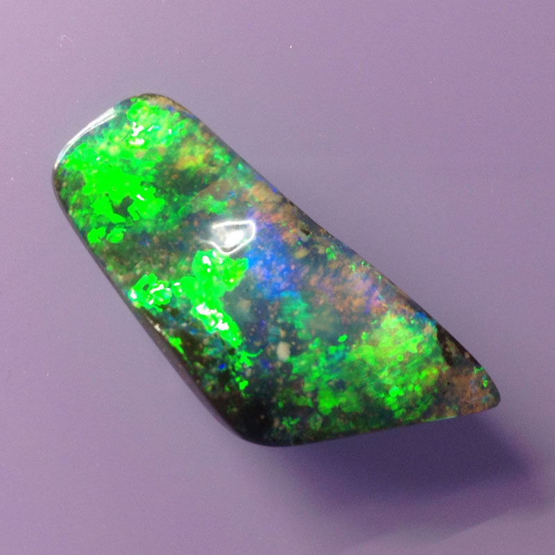 澳洲天然铁欧泊铁澳宝 原石欧珀彩宝耳环项链戒指手链裸石_7折现价8