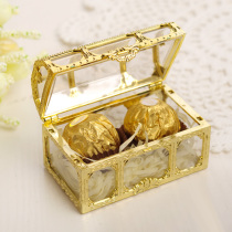 Retro creative treasure box personalized plastic candy box antique DIY storage small box mini treasure box small ornaments