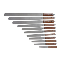 Ink adjustment knife SMT tin paste scraper Screen printing ink oil adjustment knife oil adjustment knife 4-18 inches