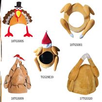 New Irish Day Thanksgiving Christmas turkey leg hat Christmas hat will move funny hat