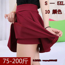 Square dance dress summer sailor dance costume anti-light sun skirt skirt skirt women pleated skirt skirt