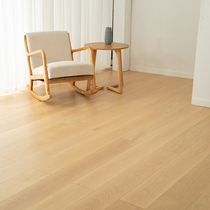 Nordic Oak three-layer solid wood flooring log composite Environmental Protection 1 9 m large board floor heating 4mm non-stuttery Birch back