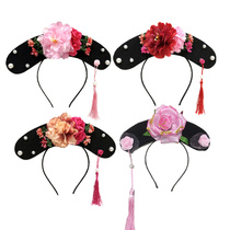 Han Zhu Gege hat headdress Palace princess hat hair accessories costume hat girl gift cute new year hat Mongolian hat