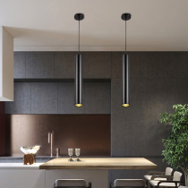 Simple post-modern cylindrical restaurant bedchandelier bar minimalist designer front desk hallway LED lamps